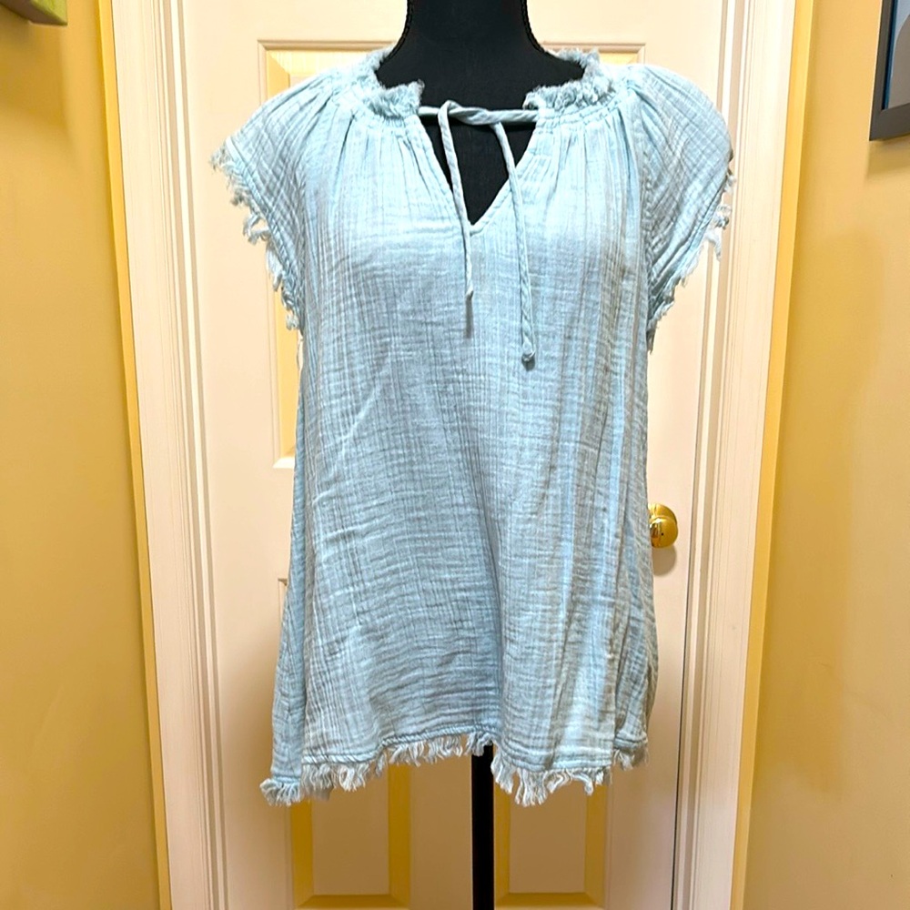 Light Blue Women's Top